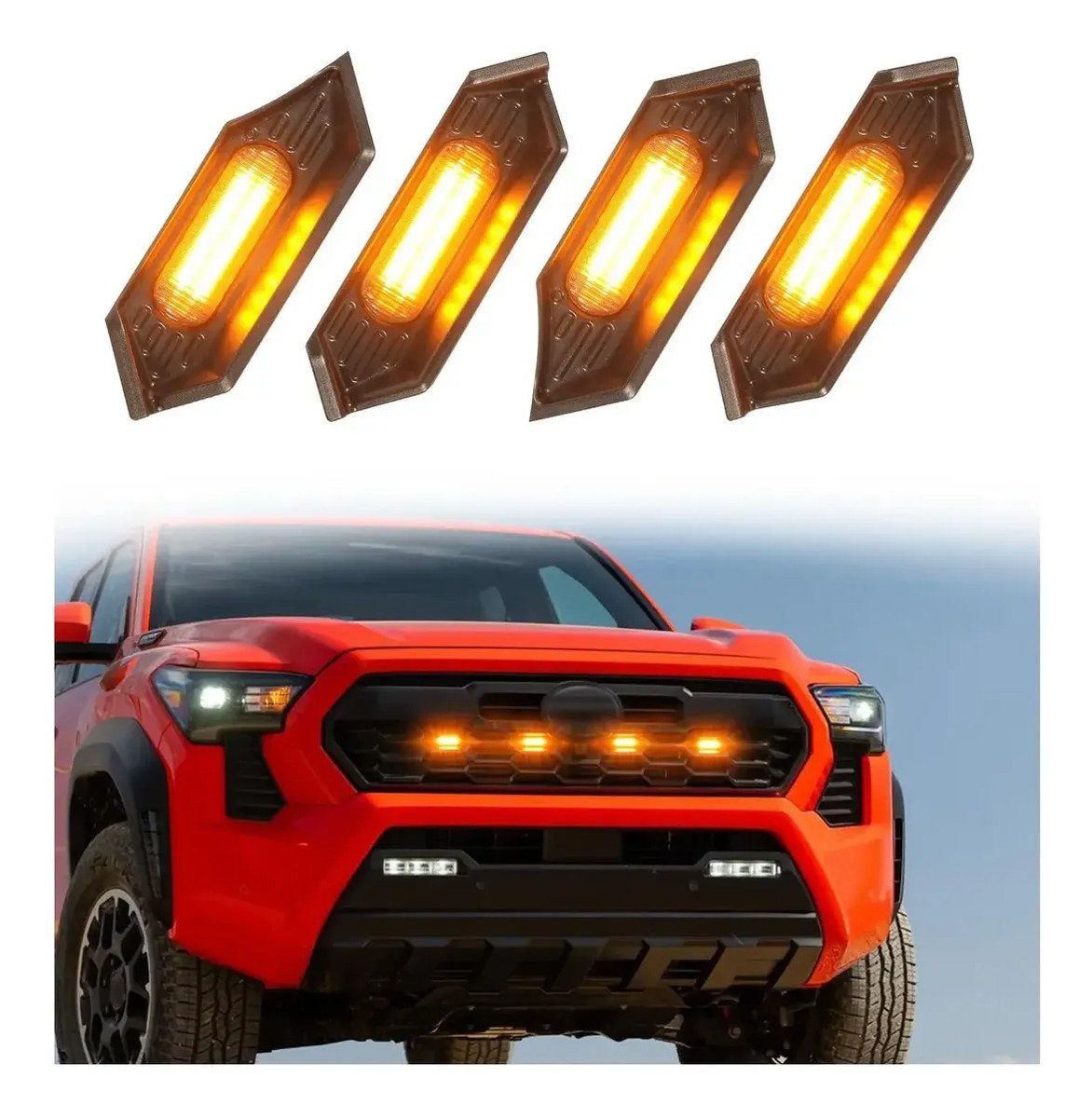 Luces Led Para Parrilla Original Toyota Tacoma 2024 Al 2026