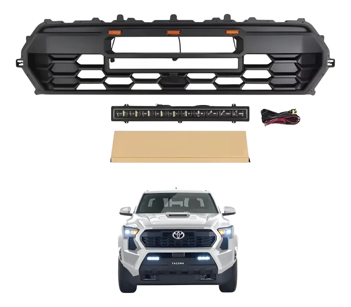 Parrilla Tacoma 2024 Trd Pro Trd Sport Tacoma Sr 2024-2030